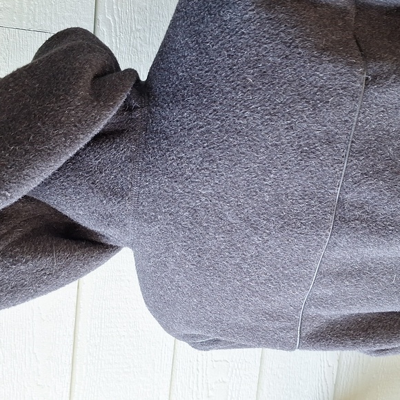 Vince Mens Duffel Toggle Coat Size Large Alpaca Wool Designer Luxury - Picture 13 of 16